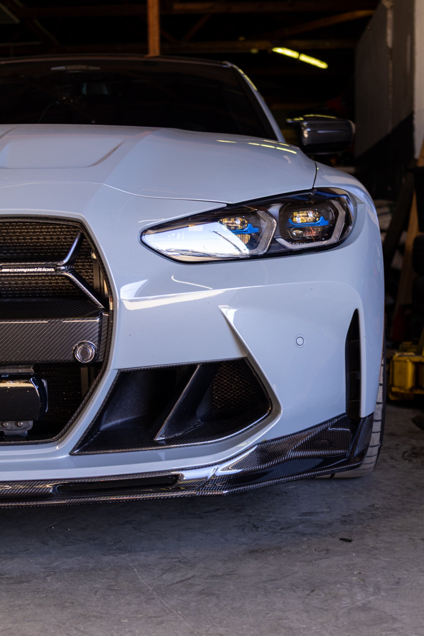 BMW G80/G82 V-Style Carbon Front Lip